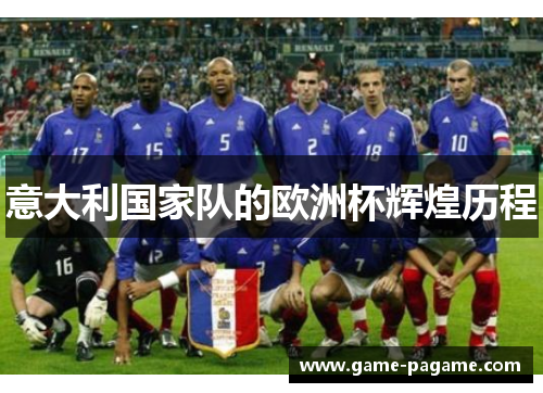 意大利国家队的欧洲杯辉煌历程