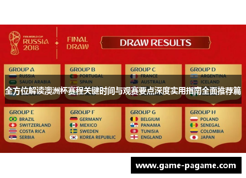 全方位解读澳洲杯赛程关键时间与观赛要点深度实用指南全面推荐篇