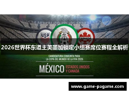 2026世界杯东道主美墨加锁定小组赛席位赛程全解析 2026世界杯东道主美墨加锁定小组赛席位赛程全解析